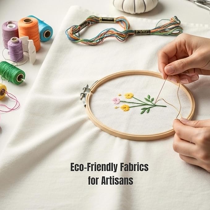 Flour Sack Towels | Tea Towel for Crafts| Kitchen Dish Cotton Blank Towel for Embroidery| Baking Bread Proofing Linen Cover| Thick Absorbent Quick Dry| 50 Pack 18"x 28" Natural - Image 5