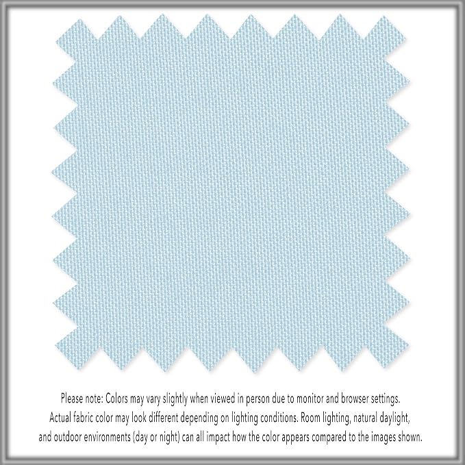Lann's Linens Set of 12 Cloth Dinner Napkins, 17-inch Polyester Napkins, Washable and Reusable Fabric for Weddings, Hotels, Restaurants - Baby Blue - Image 9