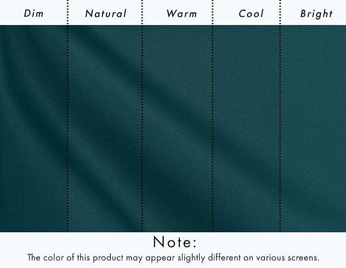 Ruvanti Cloth Napkins Set of 12, 18x18 Inches Napkins Cloth Washable, Soft, Durable, Absorbent, Cotton Blend. Table Dinner Napkins Cloth for Thanksgiving, Halloween Dinners Parties - Deep Teal - Image 5