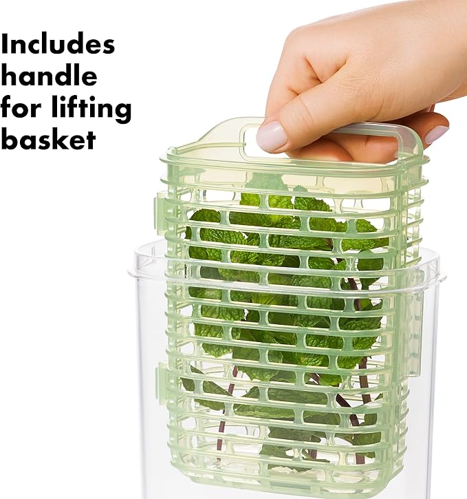 OXO Good Grips GreenSaver Herb Keeper- 1.8 QT (Pack of 12) - Image 6