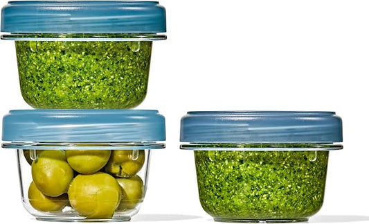 OXO Good Grips Twist & Stack Container – 5 oz – 3 Pack by Unknown