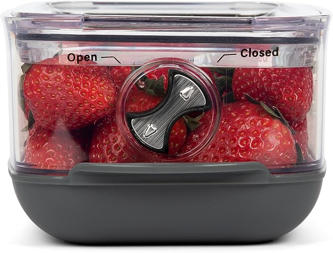 Progressive ProKeeper Stackable Produce ProKeeper Storage Container with Stay-Fresh Vent System (PKS-912 (1.2 qt Berry Keeper)) - Image 5