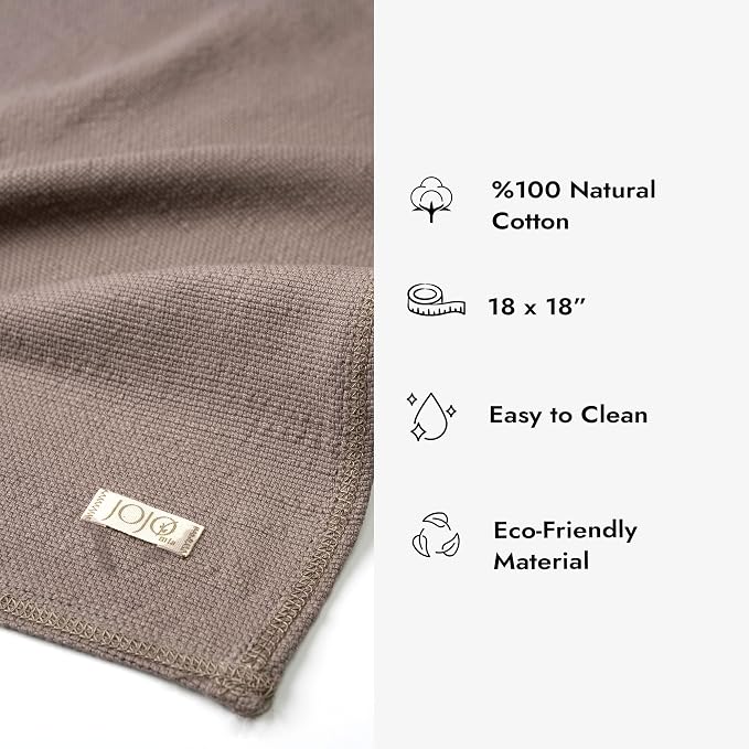 Odin 100% Turkish Cotton Dinner Napkins Set of 4, 18x18 Inch, Clean Edge, Oeko-TEX Certified, Reusable Cloth Napkins for Dining, Entertaining, and Holiday Tables - Image 3