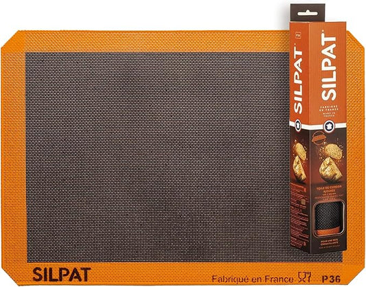 Silpat The Original Silpain Premium Non-Stick Silicone Baking Mat for Bread, 11-5/8 x 16-1/2 by Silpat