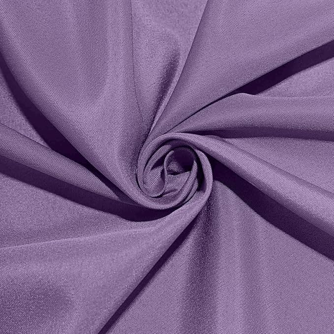 Efavormart Premium Cloth Napkins Set of 25, 20x20 Inch Violet Seamless Dinner Napkins, Washable Linen Table Napkin Cloth with Hemmed Edges for Weddings, Party and Banquet - Image 3