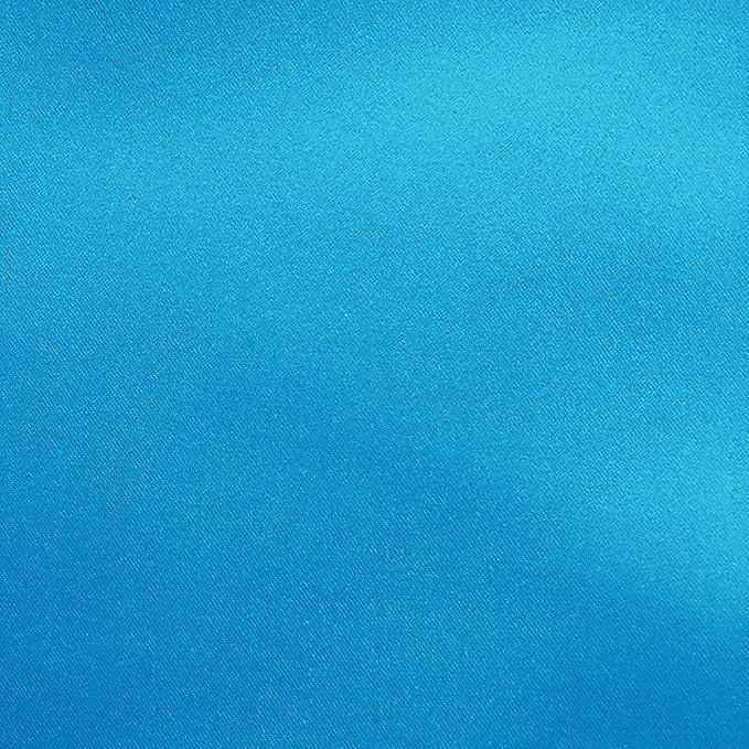 17x17-Inch Satin Cloth Napkins, Turquoise, Set of 120 | Bulk Case of 10 Dozen, Bridal, Square, 100% Polyester Fabric, Matte Satin, Also Known as Lamour, Soft Luster, Seamless, Blue - Image 2