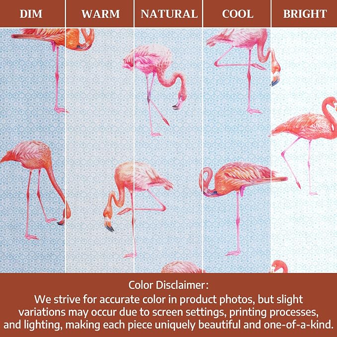 Maison d' Hermine Cloth Napkins Set of 4 Reusable 100% Cotton (18" x 18") | Everyday Square Napkins Cloth Washable Dinner Party Wedding Restaurant Hotel Kitchen Spring Summer - Flamingo Love - Image 6