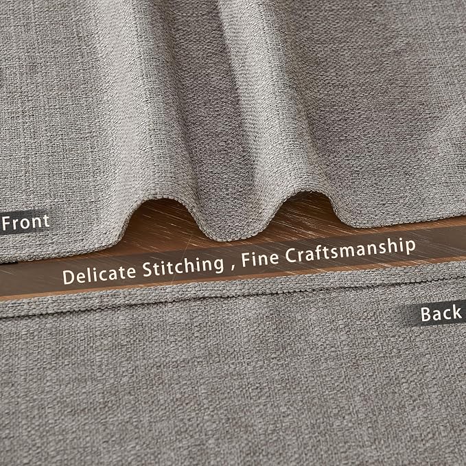 BALCONY & FALCON Rectangle Table Cloth Waterproof Taupe Grey 13.8"x 17.7" 4pcs - Image 4