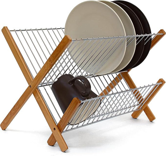 Pot Rack Organizer for Under Cabinet-Expandable Pots and Pans Organizer with 10 Dividers & 2 DIY Methods,Pots Lid Organizer Holder for Kitchen Cookware,Cookie Sheet Organizer Rack for Cabinet by Relaxdays