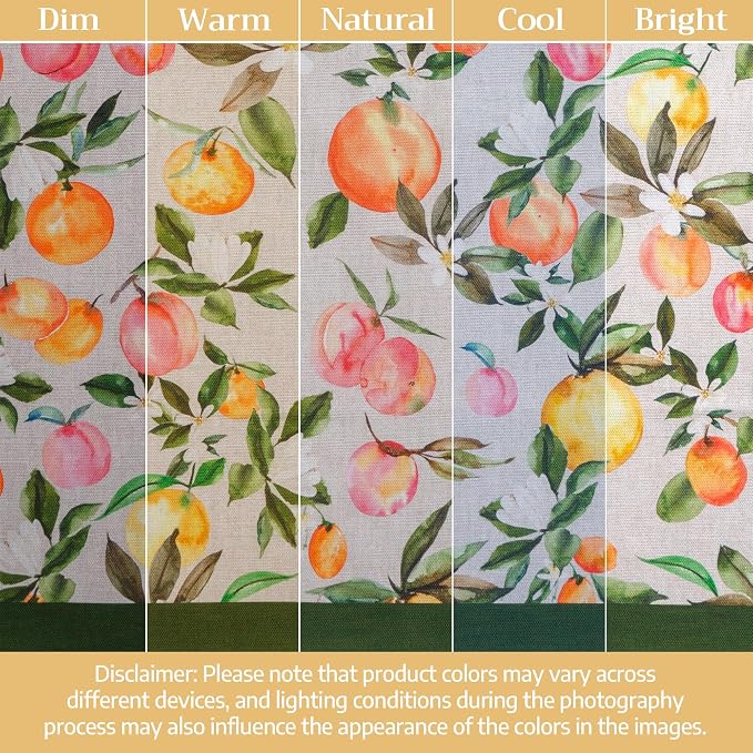 Maison d' Hermine Cloth Napkins Set of 4 Reusable 100% Cotton (18" x 18") | Everyday Square Napkins Cloth Washable Dinner Party Wedding Restaurant Hotel Kitchen Spring Summer - Soleil Fruite - Image 6