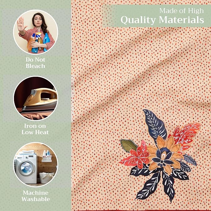 Maison d' Hermine Cloth Napkins Set of 4 Reusable 100% Cotton (20" x 20") | Everyday Square Napkins Cloth Washable Dinner Wedding Restaurant Hotel Kitchen Thanksgiving Christmas - Kalahari - Image 3