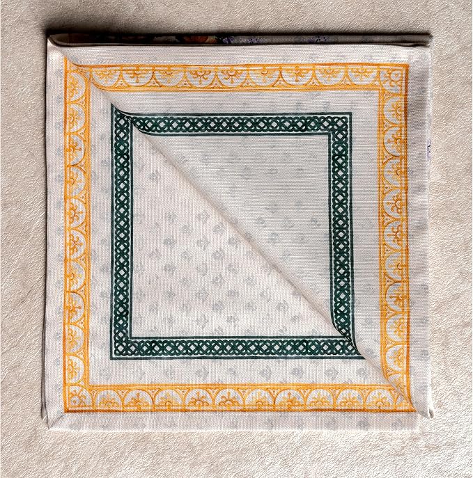 Maison d' Hermine Cloth Napkins Set of 4 Reusable 100% Cotton (20" x 20") | Everyday Square Napkins Cloth Washable Dinner Party Wedding Restaurant Hotel Kitchen Spring Summer - Fanny Lavender - Image 9