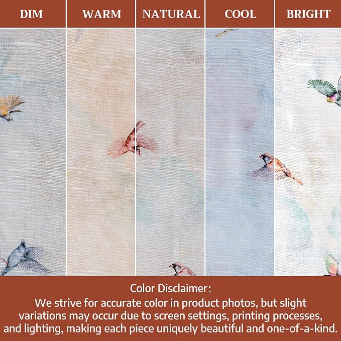 Maison d' Hermine Cloth Napkins Set of 4 Reusable 100% Cotton (20" x 20") | Everyday Square Napkins Cloth Washable Dinner Party Wedding Restaurant Hotel Kitchen Spring Summer - Flying Birds - Image 6