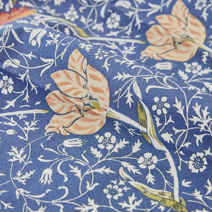 William Morris Medway Cloth Napkins | 100% Cotton, Highly Absorbent, Quick-Dry, & Reusable | Printed Home Decor Premium Cloth Dinner Napkins for Table & Dining | 20" x 20" (Set of 4) - Image 4