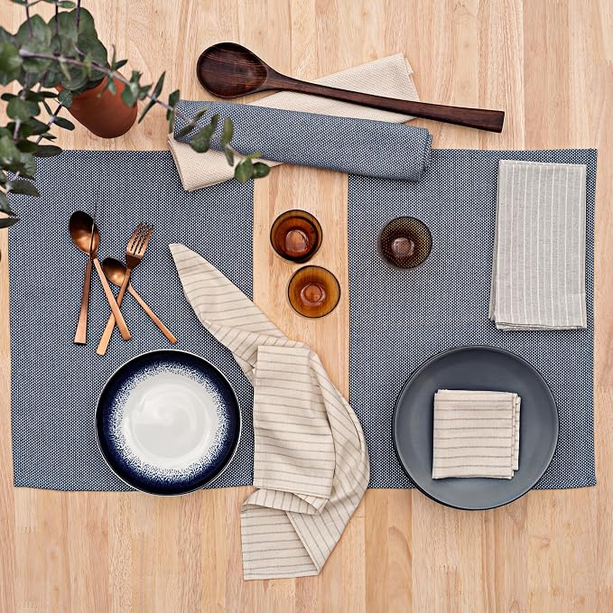 Cloth Napkins, Washable Cotton Dinner Napkins, Kitchen Table Gift Set - Image 5