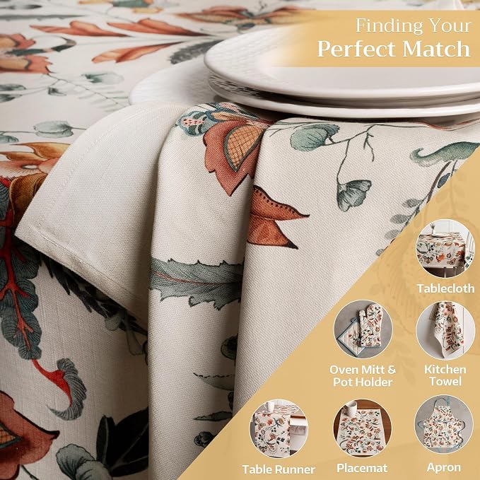Maison d' Hermine Cloth Napkins Set of 4 Reusable 100% Cotton (20" x 20") | Everyday Square Napkins Cloth Washable Dinner Wedding Restaurant Hotel Kitchen Thanksgiving Christmas - Dalida - Image 5