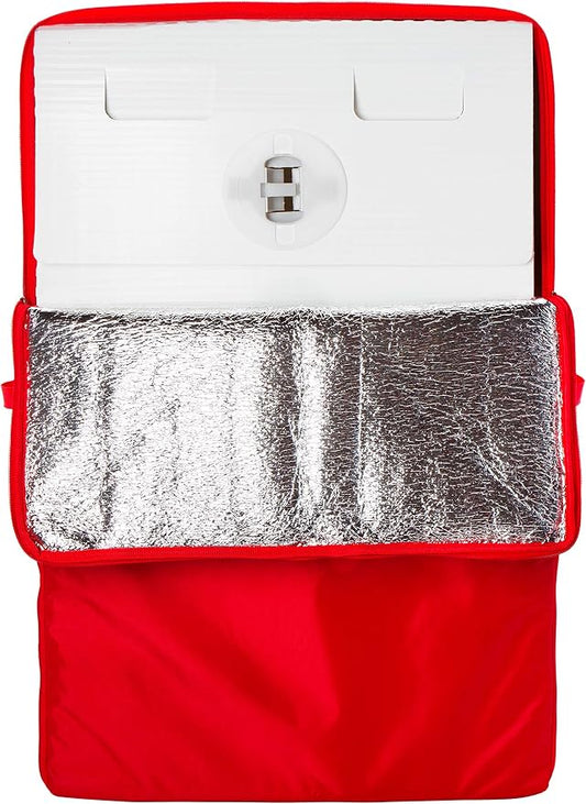 Innovative Sugarworks Medium Cake Porter with Insulated Cover and Cake Carrier, 18" x 18" x 25", White by InnovativeSugarworks