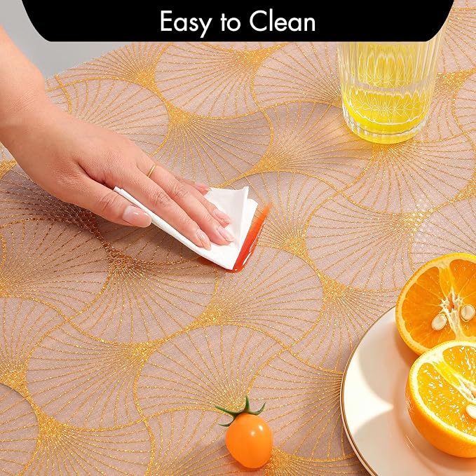 Cooyes Shelf and Drawer Liner for Kitchen Cabinets – Non-Adhesive, Waterproof, Non-Slip Cabinet Liners for Scratch Protection, Desk, Refrigerator, Shelves, Drawers with Modern Pattern - Image 6