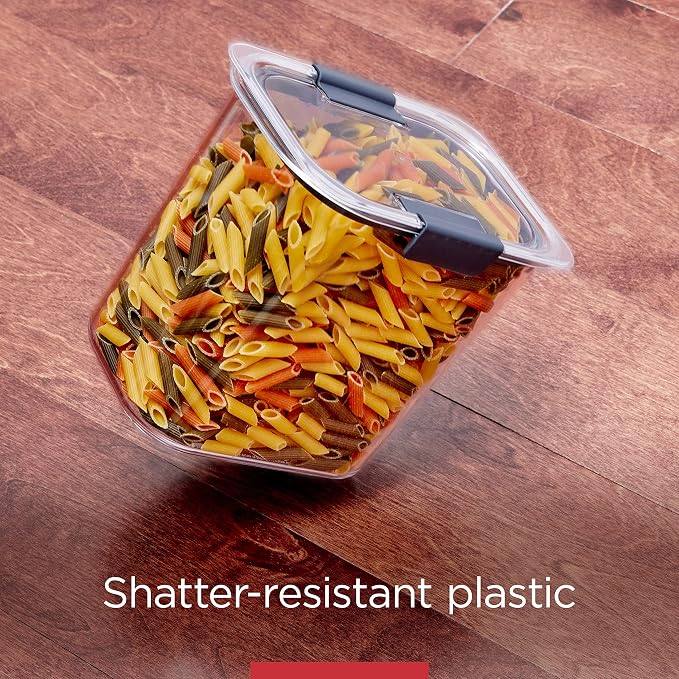 Rubbermaid Brilliance BPA-Free Airtight Food Storage Containers with Lids Set of 20 with Scoops Perfect for Kitchen and Pantry Organization - Image 9