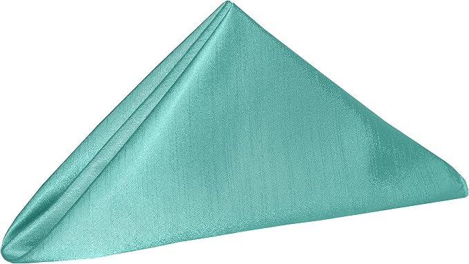20x20-Inch Shantung Cloth Napkins, Caribbean, Set of 36 - Image 2