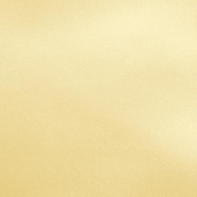 17x17-Inch Square Satin Cloth Napkins, Wheat, Set of 12 - Image 2
