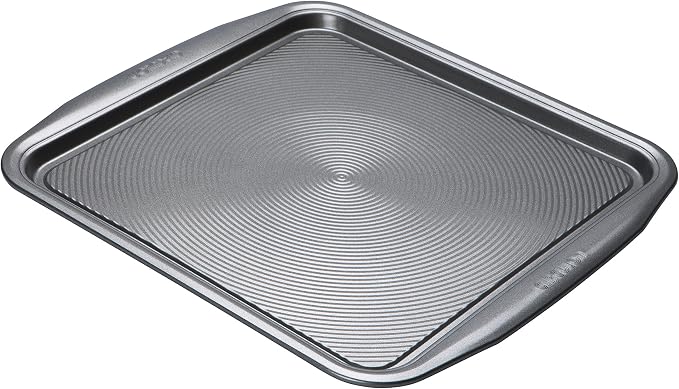 Circulon Momentum Bakeware Carbon Steel 37 cm x 34 cm Non-Stick Square Oven Tray - Grey by Circulon