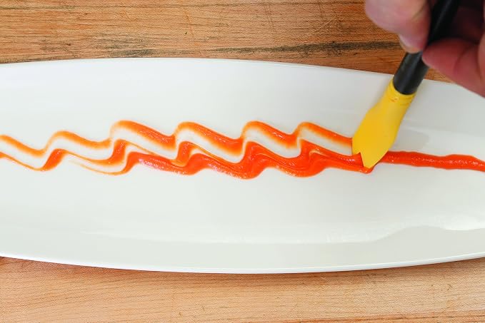 Mercer Culinary Silicone Plating Saw Tooth Brush - Image 3