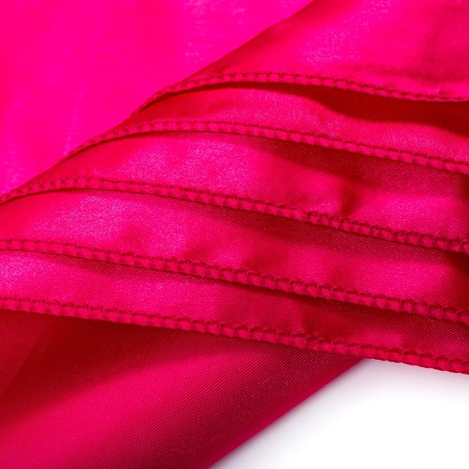 MDS® Pack of 150 Satin Napkins 12 x 12 Inch, Soft Silky Reusable Cloth Dinner Table Napkins for Wedding Décor, Reception, Birthday, Parties, Banquets, Catering, Restaurants & Hotel - Magenta - Image 6