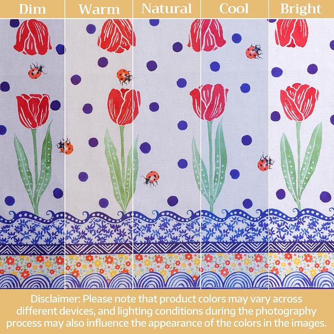 Maison d' Hermine Cloth Napkins Set of 4 Reusable 100% Cotton (18" x 18") | Everyday Square Napkins Cloth Washable Dinner Party Wedding Restaurant Hotel Kitchen Spring Summer - Folky Floral - Image 6