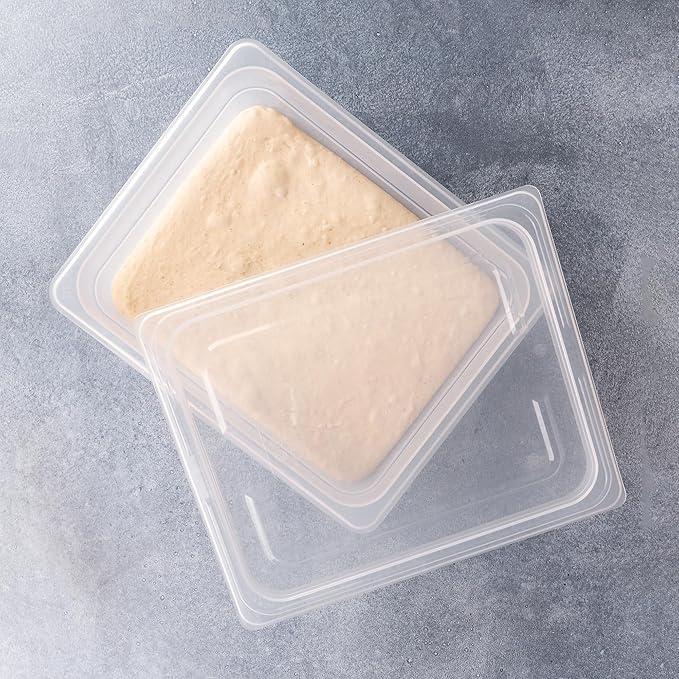 Brod & Taylor Proofing Container (2 Pack) With 6L Capacity, Fits Up to 3000 Grams of Dough – Dough Rising Box for Bread, Sourdough & Pizza (Dishwasher Safe, BPA-Free) - Image 2