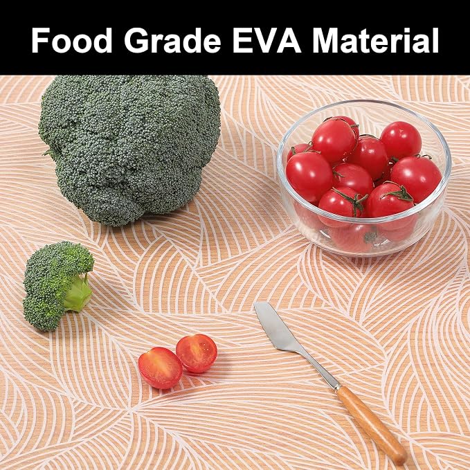 Cooyes Shelf Liners for Kitchen Cabinets, Refrigerator Liners Waterproof & Oil-Proof Kitchen Cupboard Liner Drawer Mats EVA Material Non Adhesive Fridge Liner for Shelves（11.8" W x 360" L） - Image 5