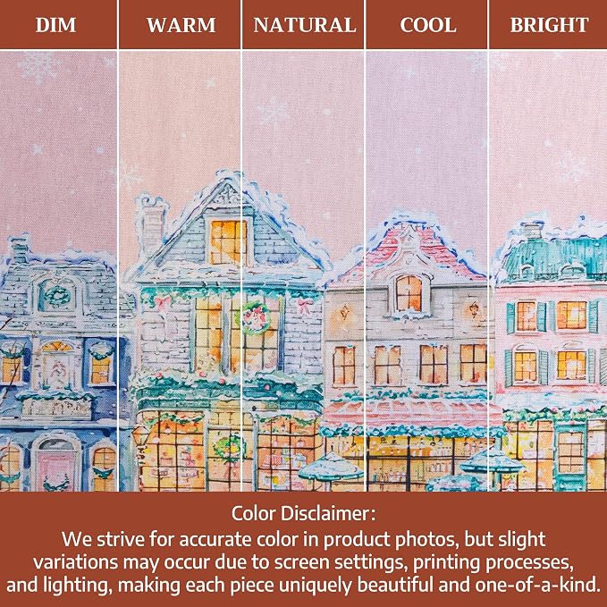 Maison d' Hermine Cloth Napkins Set of 4 Reusable 100% Cotton (20" x 20") | Everyday Square Napkins Cloth Washable Dinner Wedding Restaurant Kitchen Thanksgiving Christmas - Christmas Market - Pink - Image 6
