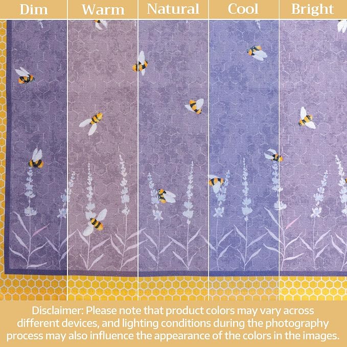 Maison d' Hermine Cloth Napkins Set of 4 Reusable 100% Cotton (18" x 18") | Everyday Square Napkins Cloth Washable Dinner Party Wedding Restaurant Hotel Kitchen Spring Summer - Bees Are Buzzing - Image 6
