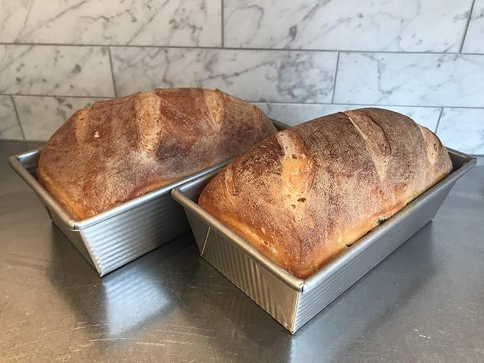 USA Pan Bread Loaf Pan (1 Pound) and Mini Loaf Pan Set of 4 - Image 4