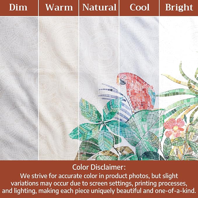 Maison d' Hermine Cloth Napkins Set of 4 100% Combed Cotton (20" x 20") | Everyday Square Napkins Cloth Washable Dinner Party Wedding Restaurant Hotel Kitchen Spring Summer - Mosaic - Image 9