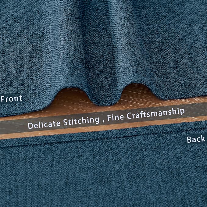 BALCONY & FALCON Rectangle Table Cloth Waterproof Navy Blue 13.8"x 17.7" 6pcs - Image 4