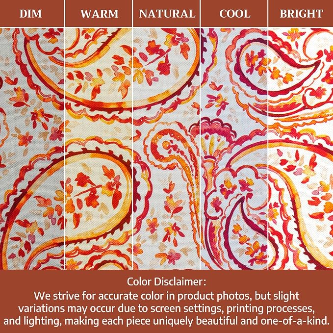 Maison d' Hermine Cloth Napkins Set of 4 Reusable 100% Cotton (20" x 20") | Everyday Square Napkins Cloth Washable Dinner Wedding Restaurant Hotel Kitchen Thanksgiving Christmas - Palatial Paisley - Image 6