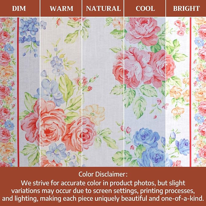 Maison d' Hermine Cloth Napkins Set of 4 Reusable 100% Cotton (20" x 20") | Everyday Square Napkins Cloth Washable Dinner Party Wedding Restaurant Hotel Kitchen Spring Summer - Vintage Floral - Image 6