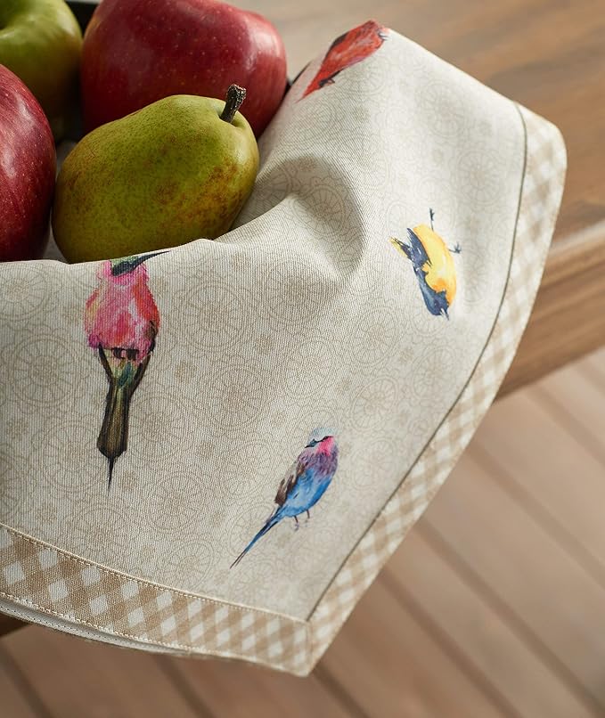 Maison d' Hermine Birdies on Wire Bundle Set 100% Cotton Set of 4 Napkins (20 Inch by 20 Inch) and Set of 4 Place Mats (13 Inch by 19 Inch) - Image 6