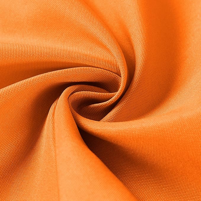 Bailarina Cloth Napkins Set of 40,17x17 inches Dinner Napkins Cloth Washable,Polyester Square Table Cloth Napkin Bulk with Hemmed Edges Ideal for Banquets, Parties and Weddings-Orange - Image 5