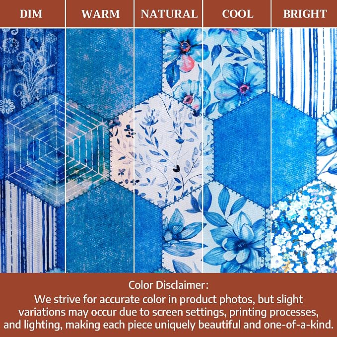 Maison d' Hermine Cloth Napkins Set of 4 Reusable 100% Cotton (20" x 20") | Everyday Square Napkins Cloth Washable Dinner Party Wedding Restaurant Hotel Kitchen Spring Summer - Summer Blues - Image 6