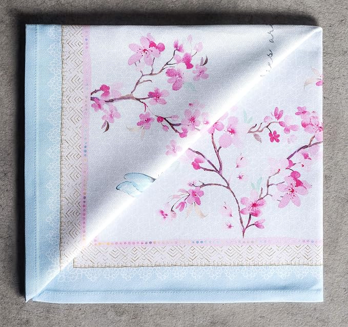 Maison d' Hermine Blossom in Spring Bundle Set 100% Cotton Set of 4 Napkins (20 Inch by 20 Inch) and Set of 4 Place Mats (13 Inch by 19 Inch) - Image 6