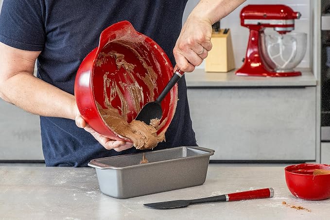 KitchenAid KQG437OHERE 2pc Silicone Spatula Set – Empire Red - Image 5